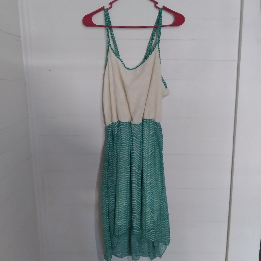 Nobo hi low country chick dress with spaghetti straps. XL